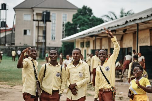 Teenagers in Ghana