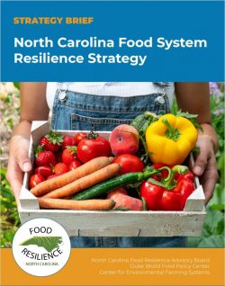 Cover Image - NC Food System Resilience Stratey