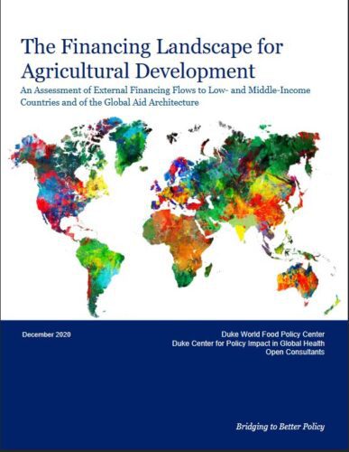 how to improve agriculture in developing countries