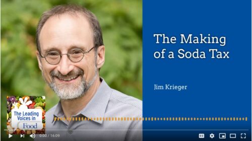 Podcast - Jim Krieger Soda Taxes