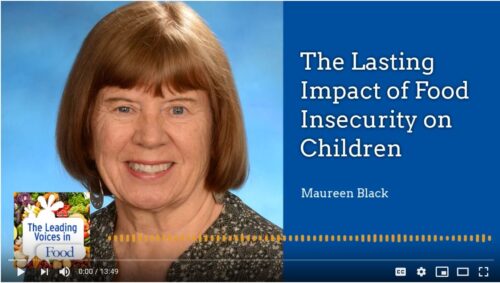 Podcast - Lasting Impact of Food Insecurity