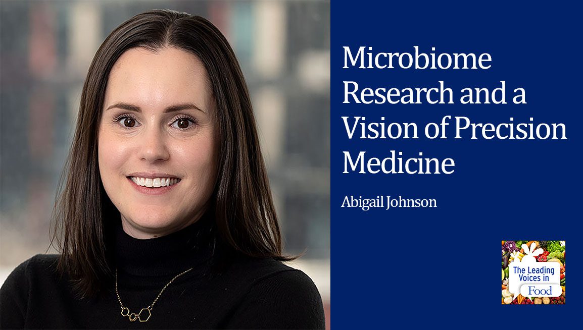 E209: Microbiome Research and a Vision of Precision Medicine - World