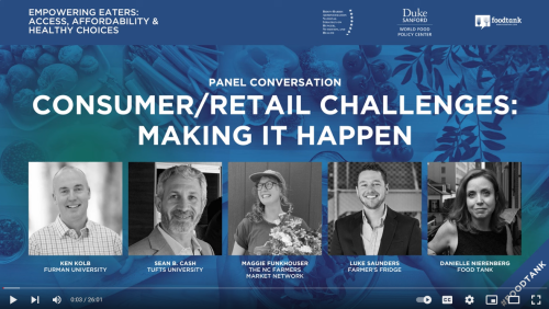 Panel - consumer/retail challenges - making it happen