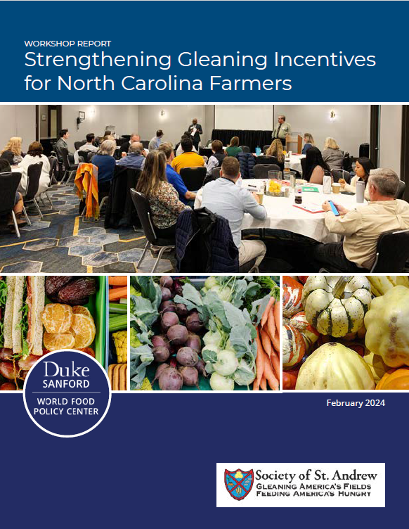 Gleaning convening report cover