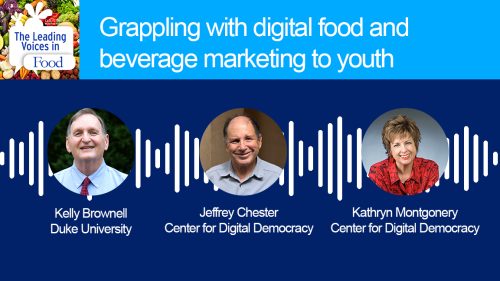 Podcast with Jeff Chester and Kathryn Montgomery