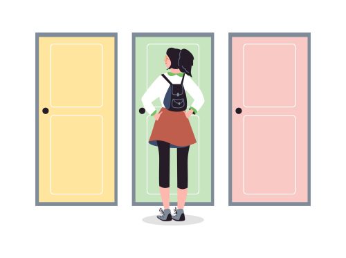 Conceptual image describing autonomy in decision making